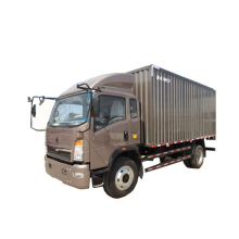Hot selling Sinotruck Howo 6x4 8x4 10 12 wheeler fence box van cargo truck lorry cheap price to Africa
